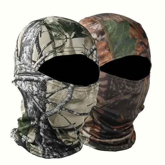 Balaclava Headgear Full Face Masks Sun Shield Face Cover Hoods For Men Women Hunting Sports Tactical Outdoor Camouflage Mask