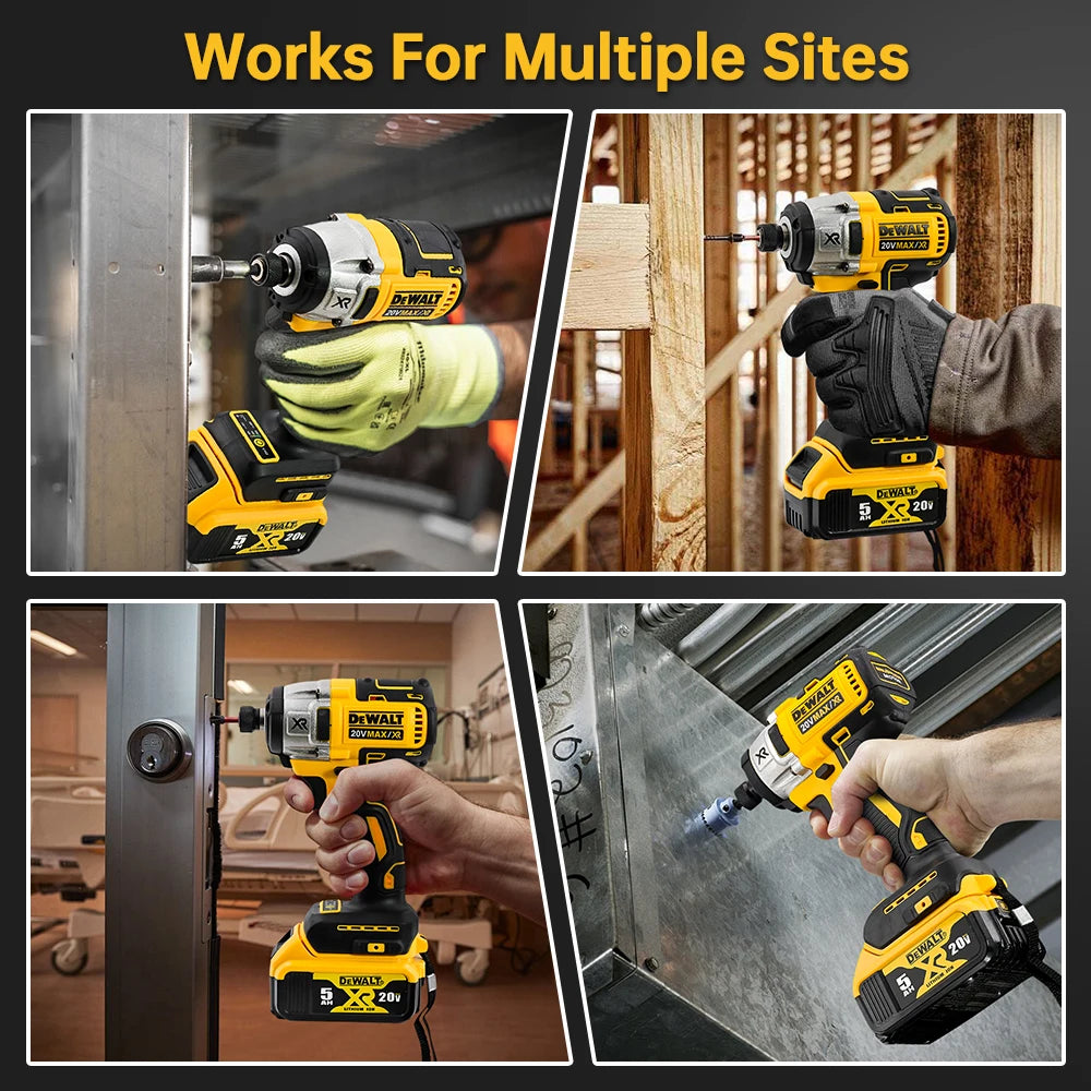 DEWALT DCD887 Cordless Brushless Electric Screwdriver Drill Tool Power Tool for Removing Screws and Drilling
