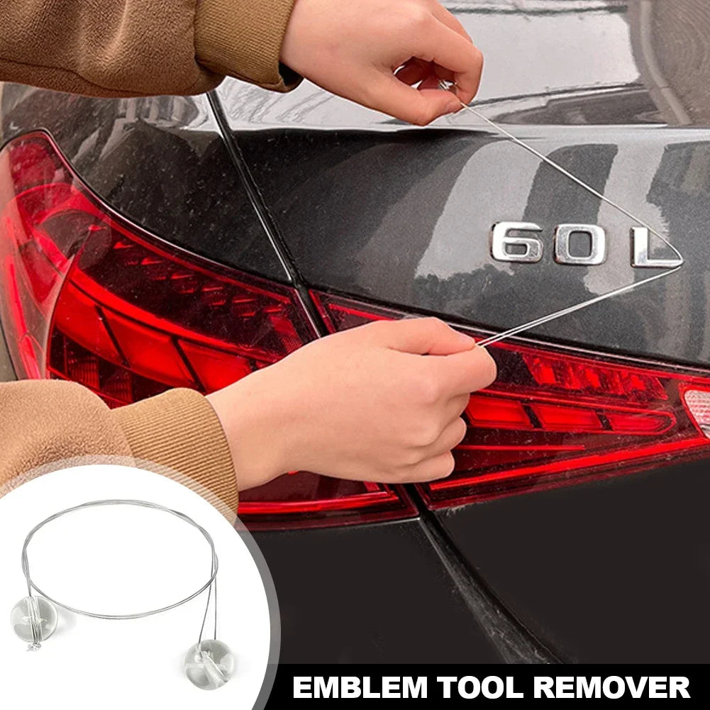 Car Emblem Remover Tool Vehicle Emblem Logo Spoiler Stripping Peeling Tool Remover Accessories Universal Tool Remover Auto Tools