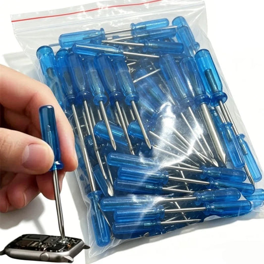12/240pcs Phillips Slotted Cross Head Mini Screwdriver For Mobile Phone Laptop Xbox 360 Wireless Controller Repair Open Tool