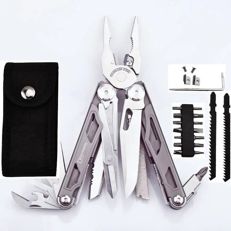 Daicamping DL30 Multitools Hand DIY Multi-tools Multi-tool Clamp Folding Knives Scissor Cutters EDC Survival Gear Manual Pliers
