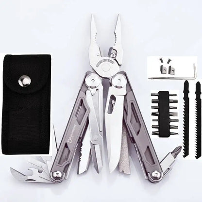 Daicamping DL30 Multitools Hand DIY Multi-tools Multi-tool Clamp Folding Knives Scissor Cutters EDC Survival Gear Manual Pliers