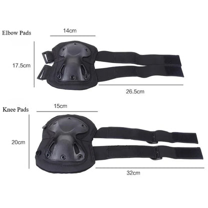 Outdoor Tactical Protective Gear Knee Pads Elbow Pads For Outdoor Cycling Mountaineering And Hiking Protection Sports