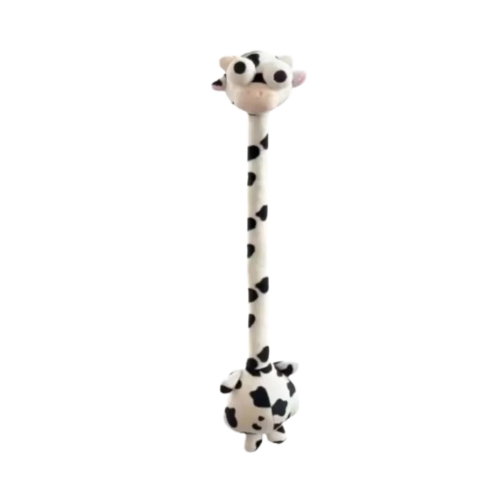 Llavero de Peluche de Pollo de Cuello Largo con Diseño Divertido, Color Blanco, Estilo Lindo, Colgante de Jirafa para Bolso, 40CM, Regalo Creativo