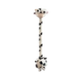 Llavero de Peluche de Pollo de Cuello Largo con Diseño Divertido, Color Blanco, Estilo Lindo, Colgante de Jirafa para Bolso, 40CM, Regalo Creativo