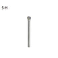 High-speed Steel Rotary Burr Carving Burr Bits Double Diamond Cut Dremel Tools for Wood Stone Carving Steel Metal Working