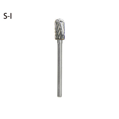 High-speed Steel Rotary Burr Carving Burr Bits Double Diamond Cut Dremel Tools for Wood Stone Carving Steel Metal Working