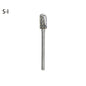 High-speed Steel Rotary Burr Carving Burr Bits Double Diamond Cut Dremel Tools for Wood Stone Carving Steel Metal Working
