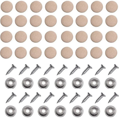 Car Interior Roof Fixing Buckles Screw Set Headliner Cloth Fabric Rivets Retainer Buckle Fastener Auto Accessories