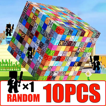 Juego de bloques magnéticos de 10-500 piezas, juguetes de construcción, modelo de mundo magnético, para niños y niñas, cubos sensoriales STEM Montessori, regalos para niños pequeños