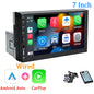 7“ Car Radio 1 Din Carplay Android Auto Multimedia Player HD Touch Screen FM AUX Input Bluetooth MirrorLink Universal Autoradio