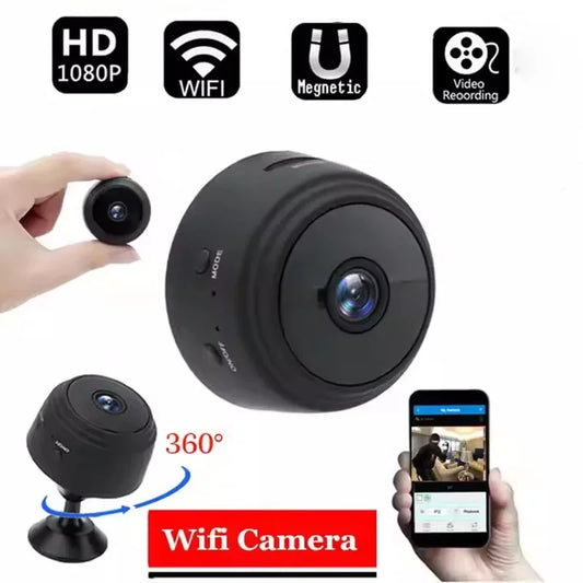 Minicámara IP A9 1080p HD, videocámaras inalámbricas, versión nocturna, vídeo de voz, vigilancia de seguridad, Wifi, Hogar Inteligente