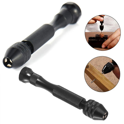 Mini Hand Drill Twist Drill Bits Set With Alloy Steel Twist Drills Rotary Tools For Craft Carving DIY Woodworking Plastic Jewelr