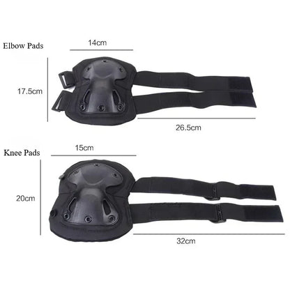Outdoor Tactical Protective Gear Knee Pads Elbow Pads For Outdoor Cycling Mountaineering And Hiking Protection Sports
