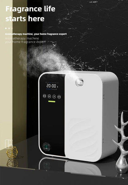 500ml Smart Aroma Diffuser - Bluetooth, Auto Spray, 1000m³ Coverage & Odor Elimination for Home/Commercial (Hotel/Bar/Spa)