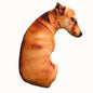 Soft Lifelike Animal Throw Pillow Hound Plush Creative Cushion 3D Dog Pillow Office