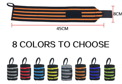 1pc Wrist Support Gym Strap Camouflage Adjustable Wristband Elastic Wrist Wraps Bandages for Gym Weightlifting Protect Hand Wrap