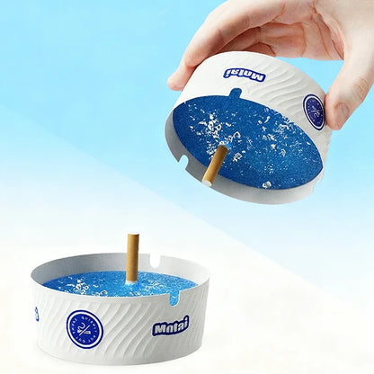 Ashtray for Cigarettes Outdoor Vehicle Mounted Ashtray Disposable Ash Tray for Office Household Portable Use 25/50/100 PCS