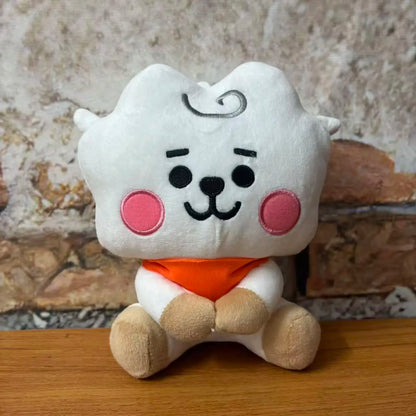 Juguetes de Peluche BTed 21, Mini Llavero Kawaii, Colgante de Anime, Adorno para Niños de 12-22 cm, Periféricos BT, Muñeco de Peluche Suave, Regalo