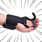 Weightlifting lifting hooks with wrist straps, gym bar straps, weightlifting hook straps, pull-up straps, powerlifting gloves