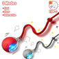 New Cat Interactive Ball Toy Automatic Rolling Ball Faux Tail Rechargeable Smart Pet Electric Toy Dog Cat Training Imitate Mouse