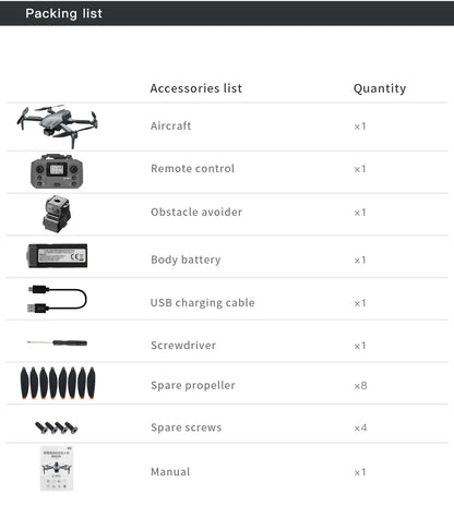 Dron L600 PRO / L600 PRO MAX 4K Profesional HD con Cámaras Duales, Gimbal de 3 Ejes, WIFI 5G, Sin Escobillas, con Evitación de Obstáculos y Seguridad