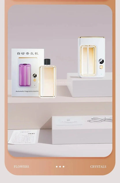 7-Speed Adjustable Digital Display Aromatherapy Diffuser Jasmine Shangri-La Hilton Scent Deodorizer for Bedroom Office Toilet