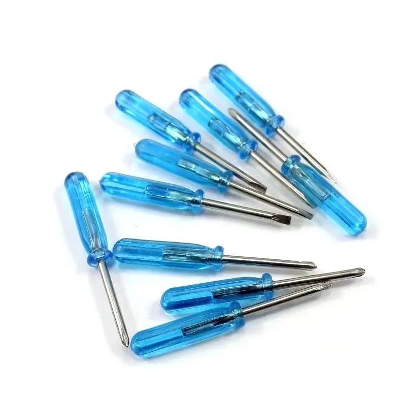 12/240pcs Phillips Slotted Cross Head Mini Screwdriver For Mobile Phone Laptop Xbox 360 Wireless Controller Repair Open Tool