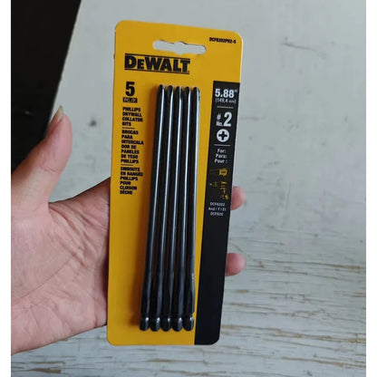 DEWALT DCF6202PH2-5 Drywall Collator Bits 5PC PH2 For DCF620/DCF630/DCF6202 Willow Nail Gun Compatible Power Tool Accessories