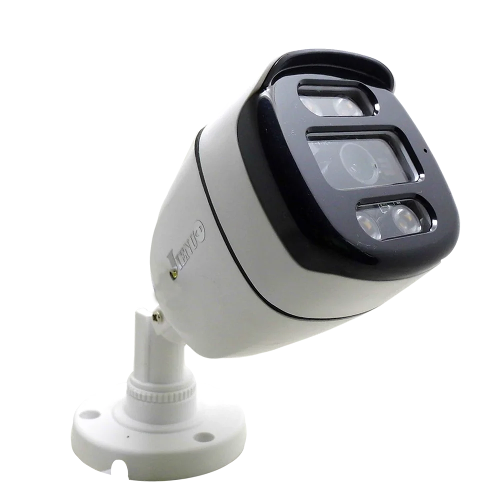 JIENUO-cámara de seguridad CCTV 4K HD AHD, sistema de vigilancia, 1080P, 5MP, impermeable, visión nocturna infrarroja, TVI, para el hogar