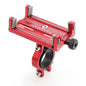 CNC Four-Claw Bike Phone Holder, Scalable Aluminum Alloy Bracket for Motorcycle and Electric Bicycle Smartphone Mount