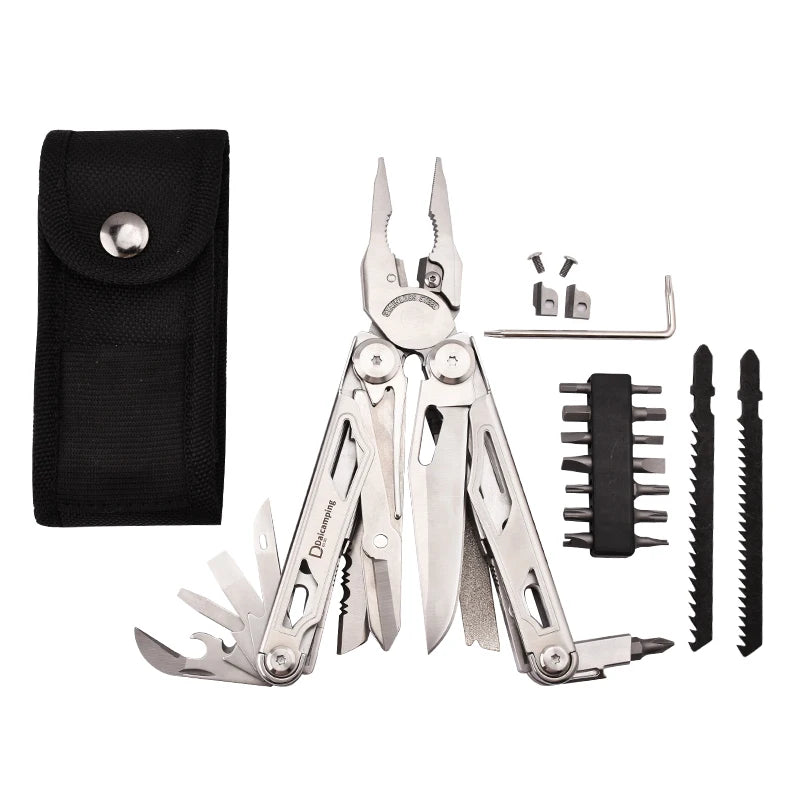 Daicamping DL30 Multitools Hand DIY Multi-tools Multi-tool Clamp Folding Knives Scissor Cutters EDC Survival Gear Manual Pliers