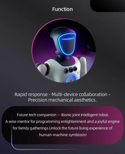 Nuevo Robot Jjrc R40 de Simulación Inteligente Interactivo y Programable, Robot Cantante y Bailarín, Apto para la Interacción en el Hogar