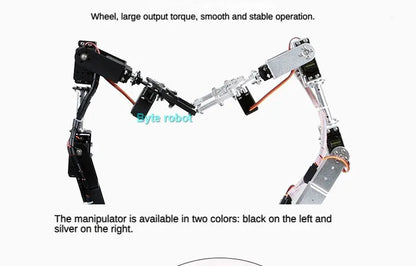 Kit de Brazo Robótico de 6 Grados de Libertad, Kit de Brazo Robótico Programable DIY para Arduino Raspberry Pi Robot para UNO/ESP32, Código Abierto y Tutorial