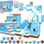 Juego de Bloques de Construcción Magnéticos Montessori STEM, Juguetes Educativos Sensoriales, Mundo de Mario, Niños y Niñas, Cubo Magnético DIY, Regalo
