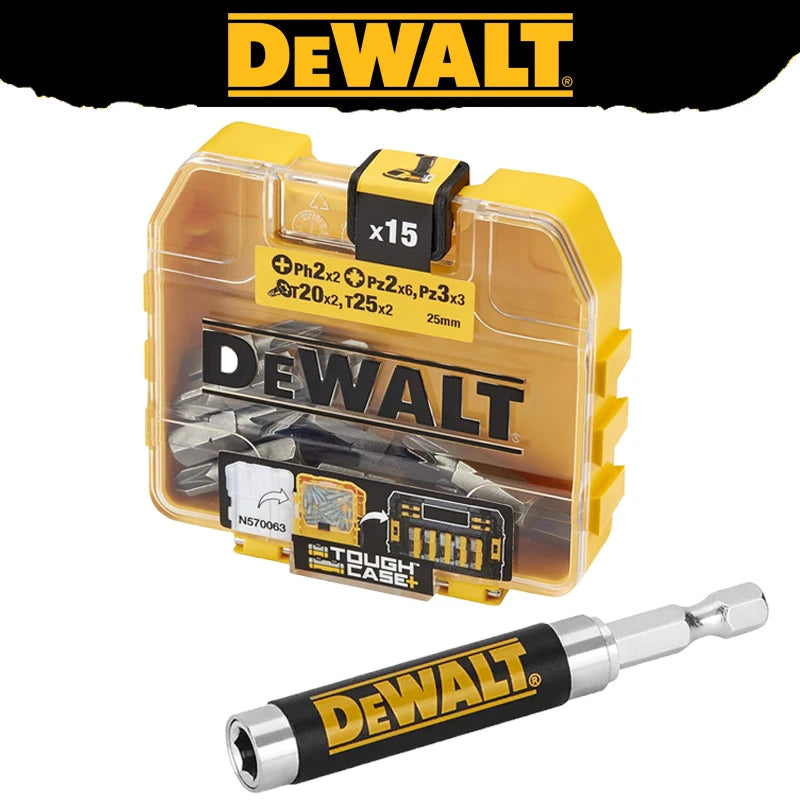 DEWALT Original DT71511 DT70522T DT70577T Impact Screwdriving Set Bit Holder Mixed Set Tool Accessories