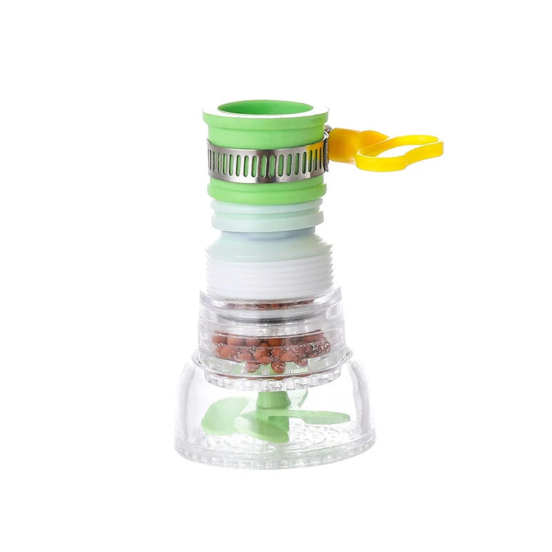 Universal 360° Rotating Faucet Aerator Swivel Water Saving Nozzle Kitchen Sink Faucet Attachment Accessories