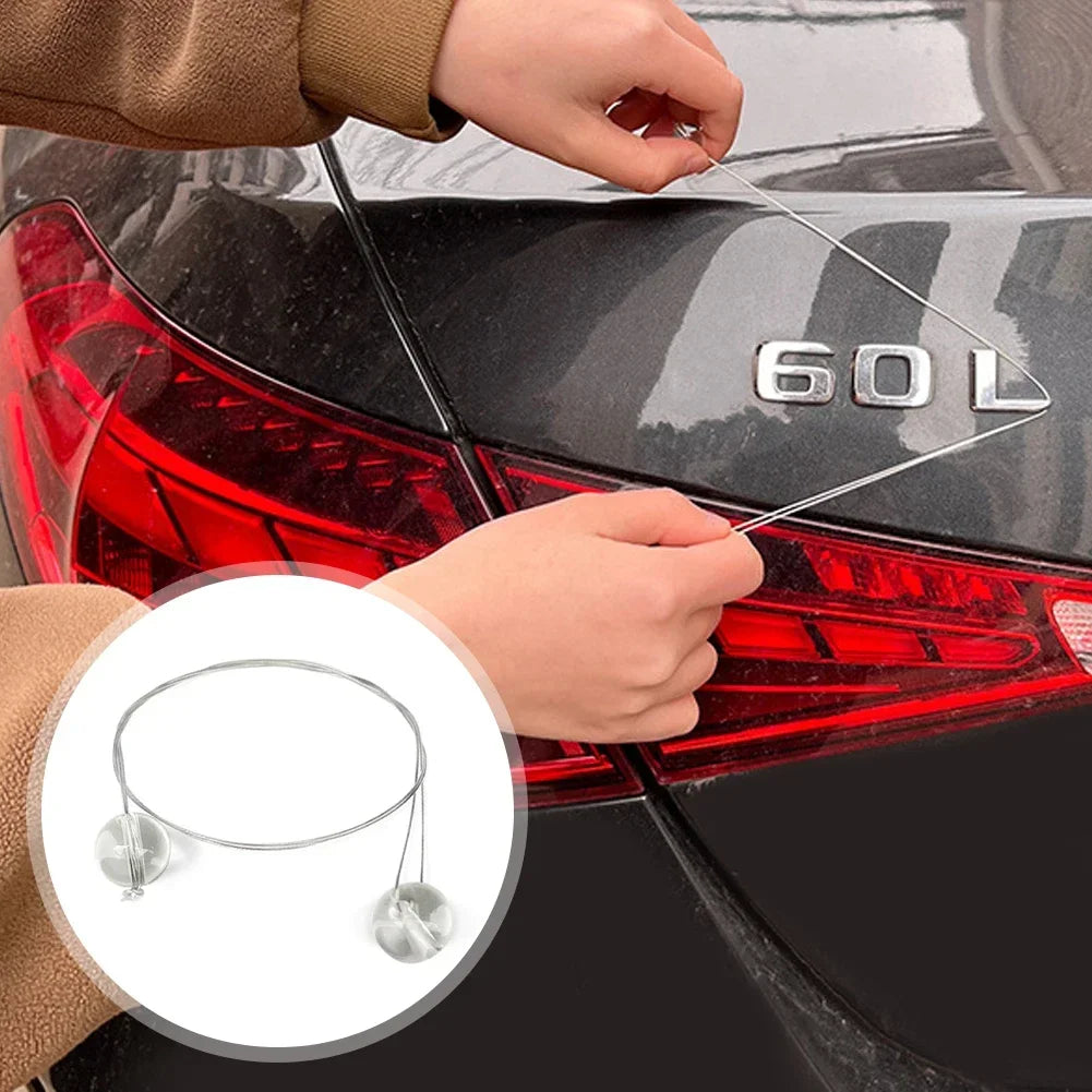 Car Emblem Remover Tool Vehicle Emblem Logo Spoiler Stripping Peeling Tool Remover Accessories Universal Tool Remover Auto Tools