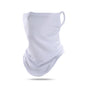 Men Summer Sports Black Mesh Ice Silk Bandana Running Tube Scarf Hiking Ski Fishing Hunting Cycling Snowboard Soft Scarves Women