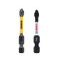 Impact Bits PH2 50/57mm DEWALT Makita BOSCH Milwaukee 2PCS Set Mixed Type HSS Carpentry Drill Durable Power Tool Accessories
