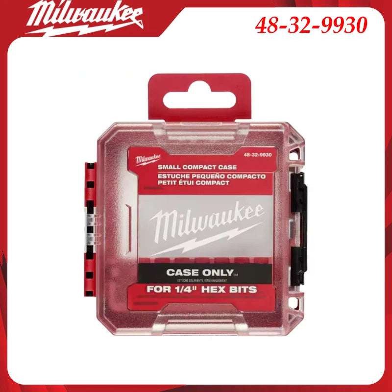 Milwaukee Heavy-Duty Impact Drill Bit Kit 1/4" Hex Magnetic Screwdriver Bits Organized in Portable Storage Case