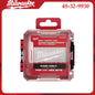 Milwaukee Heavy-Duty Impact Drill Bit Kit 1/4" Hex Magnetic Screwdriver Bits Organized in Portable Storage Case