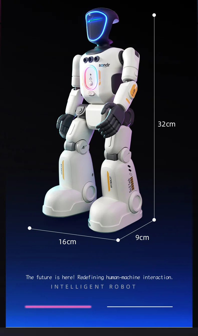 Nuevo Robot Jjrc R40 de Simulación Inteligente Interactivo y Programable, Robot Cantante y Bailarín, Apto para la Interacción en el Hogar