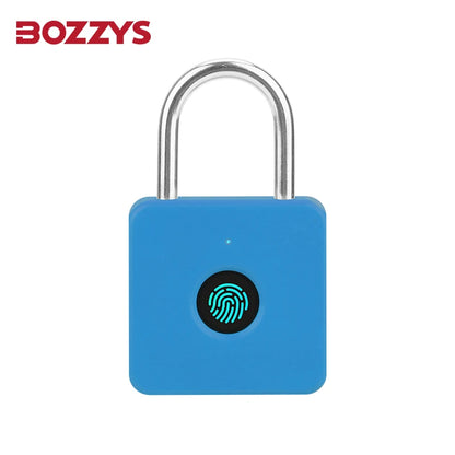 Smart Fingerprint Padlock 0.5s Unlock IP55 Waterproof Type-C Rechargeable for Luggage, Gym, Office, Zinc Alloy Anti-Theft Lock