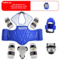 Taekwondo Combat Protective Gear Training Set Actual Combat Equipment Thicken Competition Martial Arts Protective Gear Set