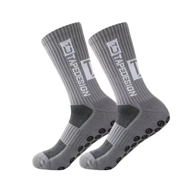 High Quality Wear-Resistant Football Socks Soft Breathable Thick Sports Socks Adhesive Anti Slip Sweat Absorbing Football Socks