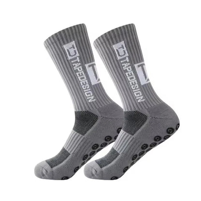 High Quality Wear-Resistant Football Socks Soft Breathable Thick Sports Socks Adhesive Anti Slip Sweat Absorbing Football Socks