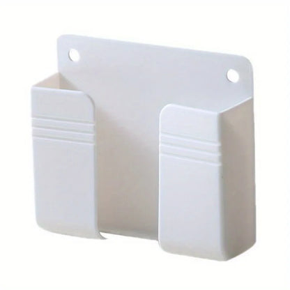 4/2/1 PCS No Drill Adhesive Wall Storage Box For Storing TV And Air Conditioner Remotes Bedside Phone Charging And Display Stand