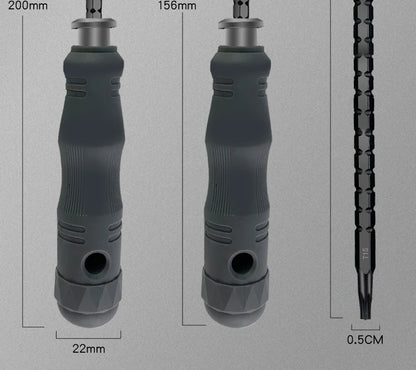 Triangle Screwdriver 17 In 1 Special Shaped Magnetic Screw CRV Torx Key Set Telescopic Alloy Steel For Xiaomi Repair Household