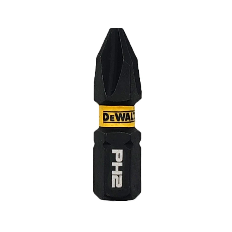 DEWALT DT70555T FLEXTORQ PH2 25mm Impact Screwdriver Bit Set, 25 Pieces, with Mini Storage Box, Fasteners, and Power Tool Accessories